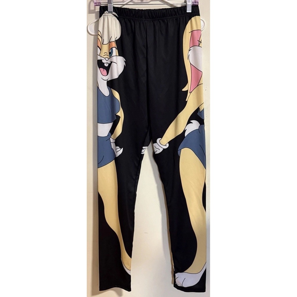 Lola Bunny Women's Sz XL Black Leggings  O
